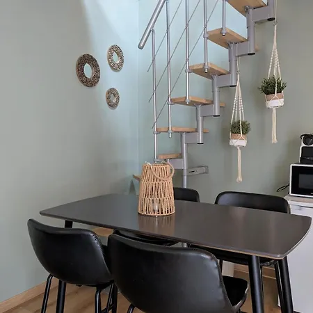 דירה Au Jardin Secret, Hyper Centre, Terrasse דיז'ון